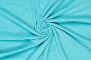 Rekbare Badstof / Spons Turquoise
