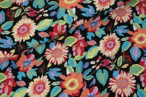 Veronique Viscose Zwart - Laatste Stuk 1.80M