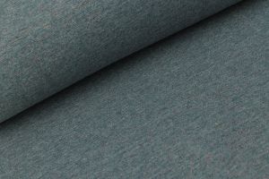 Glitter Boordstof Brons - Jeans Melange