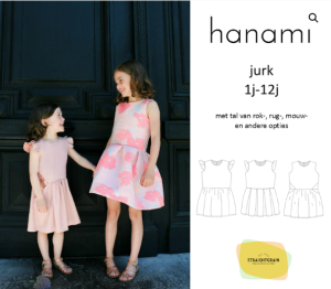 Patroon Hanami Jurk- Straightgrain