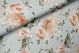 Evelyn Flower Viscose Ijsblauw