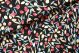 Bonny Flower Viscose Zwart 