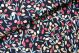 Bonny Flower Viscose Navy - Laatste Stuk 1M